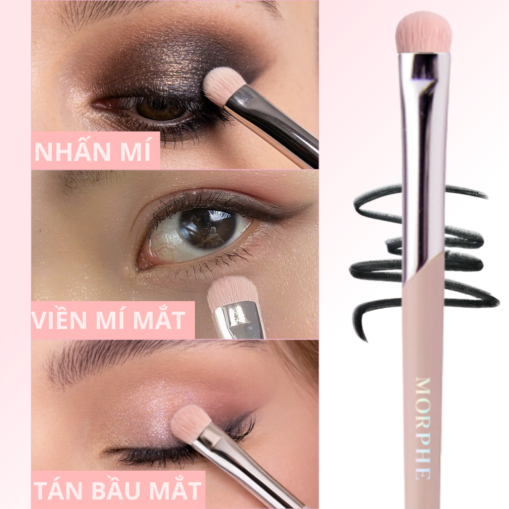 Cọ Trang Điểm Mí Mắt Dưới MORPHE Eye Shadow M203